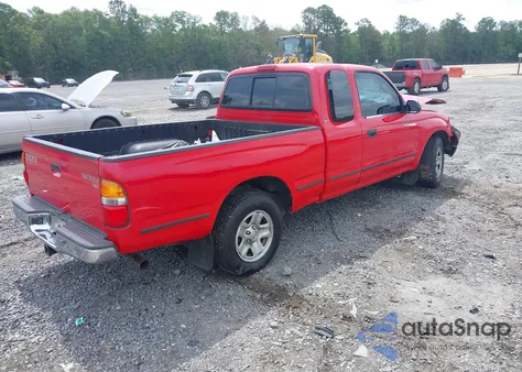 2003 Toyota Tacoma из США, поврежденный, VIN 5TEVL52N43Z247657